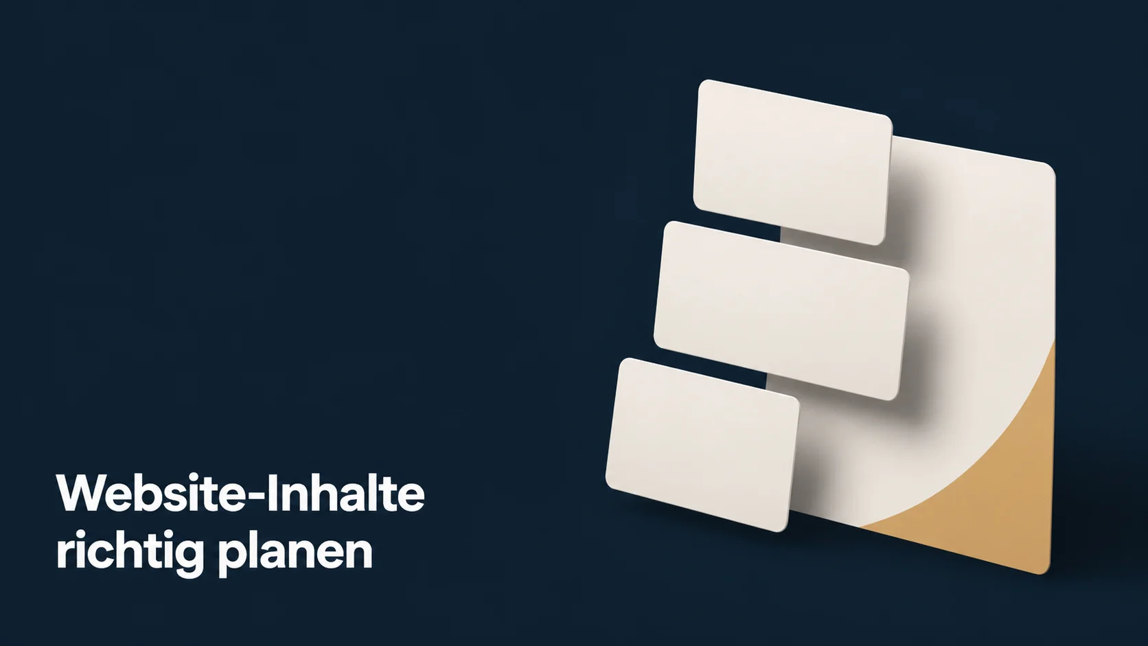 So planst du den perfekten Website-Inhalt 3 Abstrakte Illustration zur Planung von Website-Inhalten