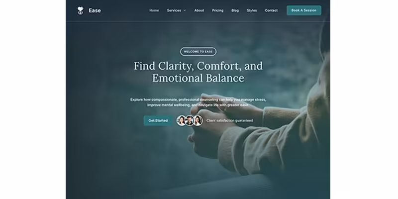 Offizielles GeneratePress-Beispiel einer Website-Vorlage