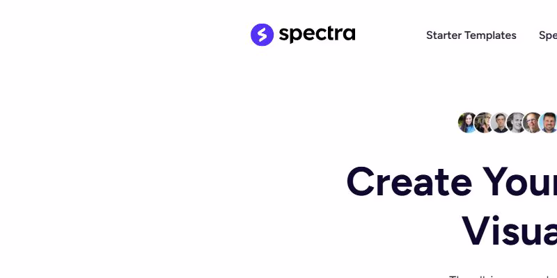 Offizielle Website des Spectra Page Builders