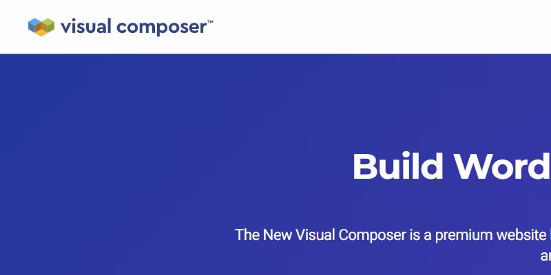 Offizielle Website von Visual Composer